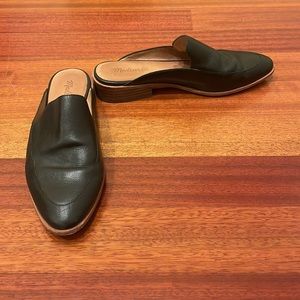 madewell leather mules